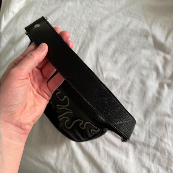 HARLEY-DAVIDSON Vintage Y2K Black Studded Women's Bag - Picture 4 of 10